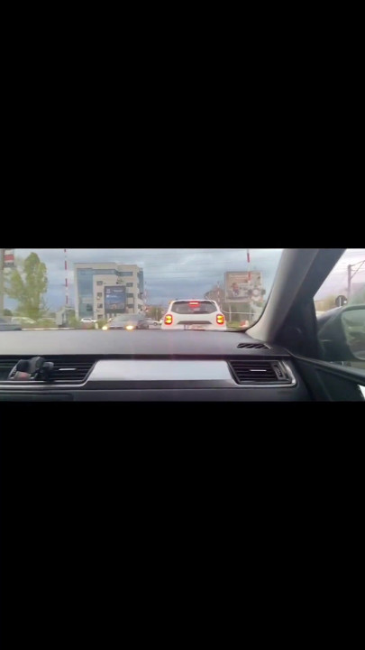 Almost caught! He jerks off in traffic in front of me, I love watching. Big cumshot! Part 1 | Clip 2