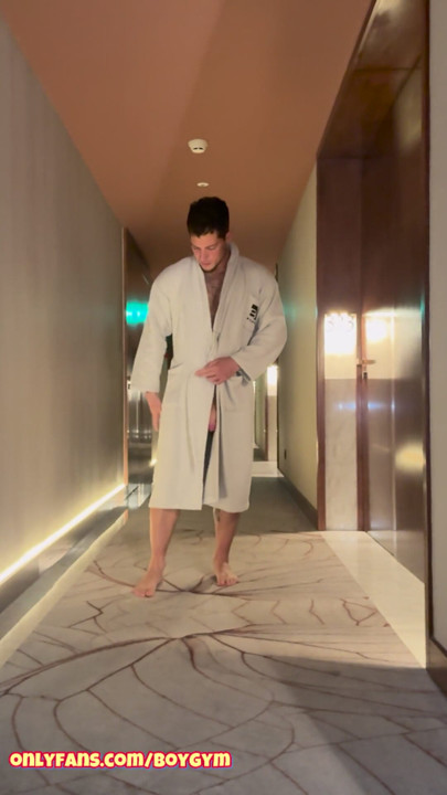 My BIG COCK Exhibition In Hotel