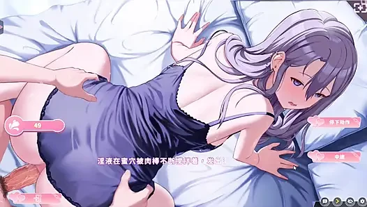 Hentai-Spiel - Glück Doppelzimmer - reifes silber schätzchen genießt dampfenden bad sex und intimes ficken - kostenloser modus