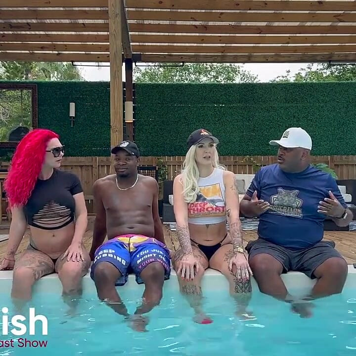 Mrflourish podcast met gast Roxi Keogh, Gigi Patsy en Datjguy in Florida