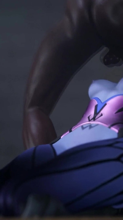 Widowmaker - primeiro dia de trabalho de secretária termina com chefe bbc anal - overwatch 3D porn