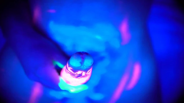 Small cock glowing
