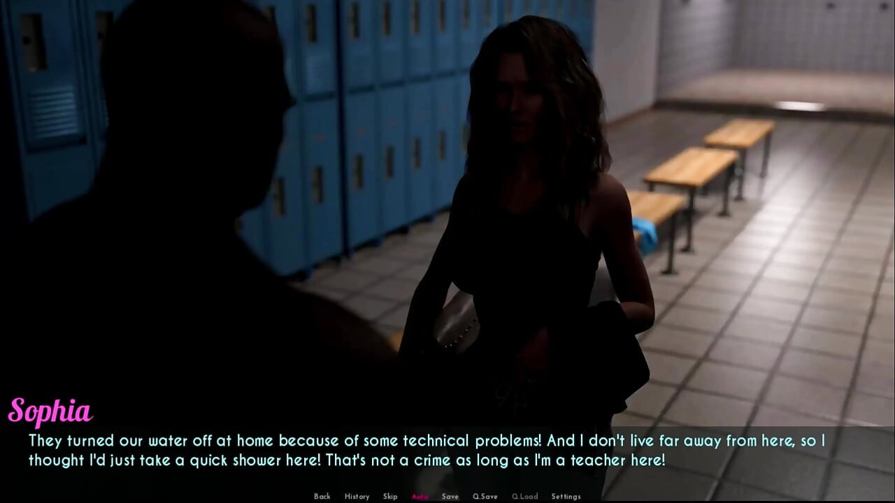 Awam - Day 15 - Free - Part 3 - Sophia Saw a BBC Cock While Shower