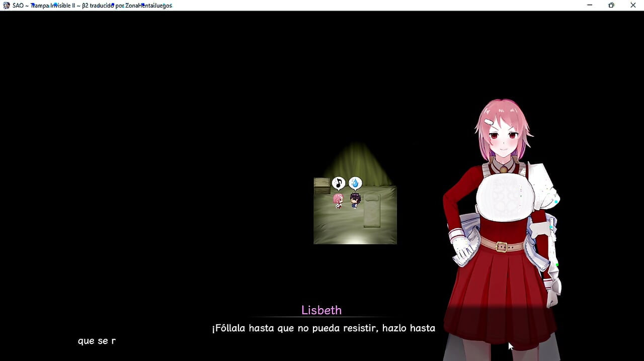 SWORD ART ONLINE NTR LIZBETH JUEGO +18