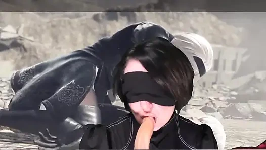 Blowjob and JOI from Automata