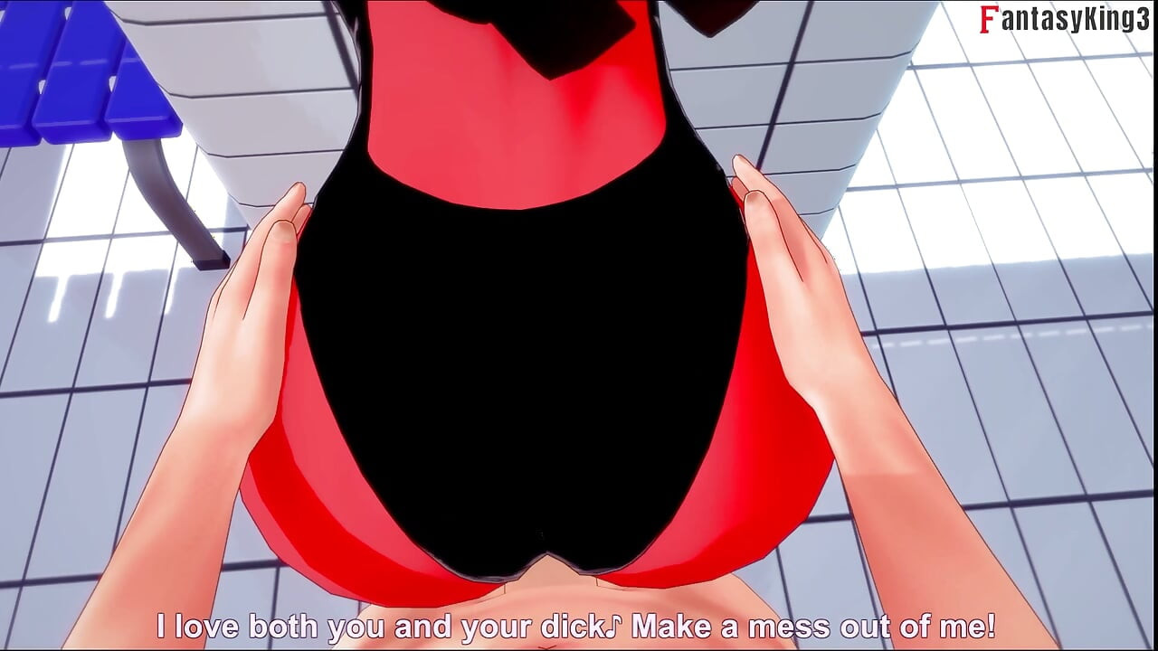 Meru the succubus Bikini doggy sex