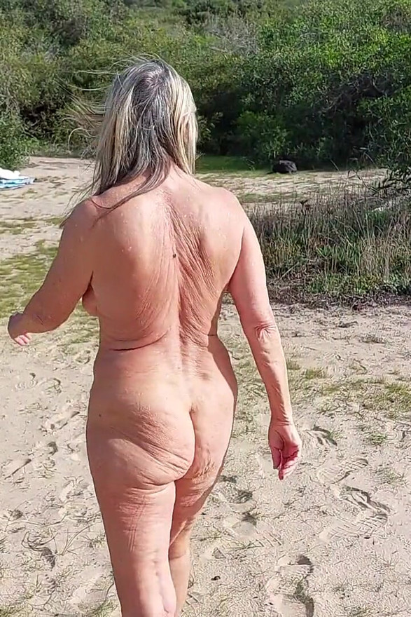 Granny Is a Nudist!