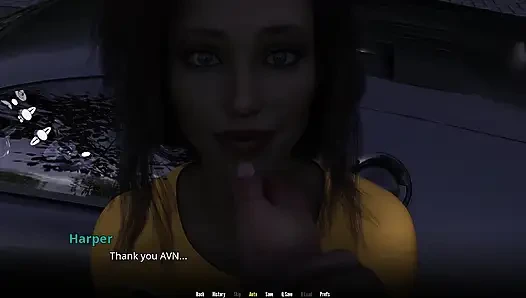 Wvm - Junge Brünette Strippt Und Gibt Harten Schwanz Einen Hungrigen Blowjob