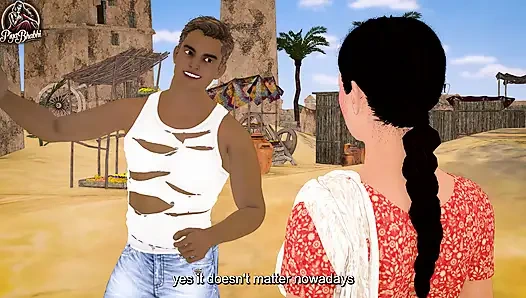 Gaon Ki Bhabhi Becomes Everyone’s Slut – From Truck Ride to Full Gaand Maar