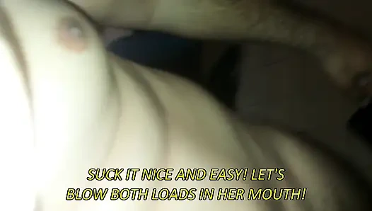 Хотвайф Скачет На Мясистом Члене Глубоко В Анал, Сосет Яйца И Глотает Огромную Порцию Спермы, Пока Муженек Куколд Снимает Видео