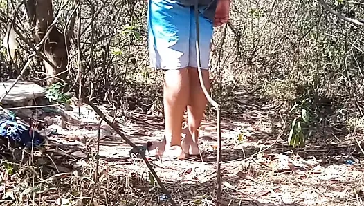 Will I Fuck this young delight on all fours in the woods?