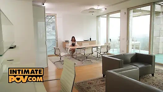 Сексуальная годовщина одного месяца с Leya Desantis