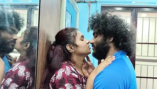 Lip lock and tongue kiss