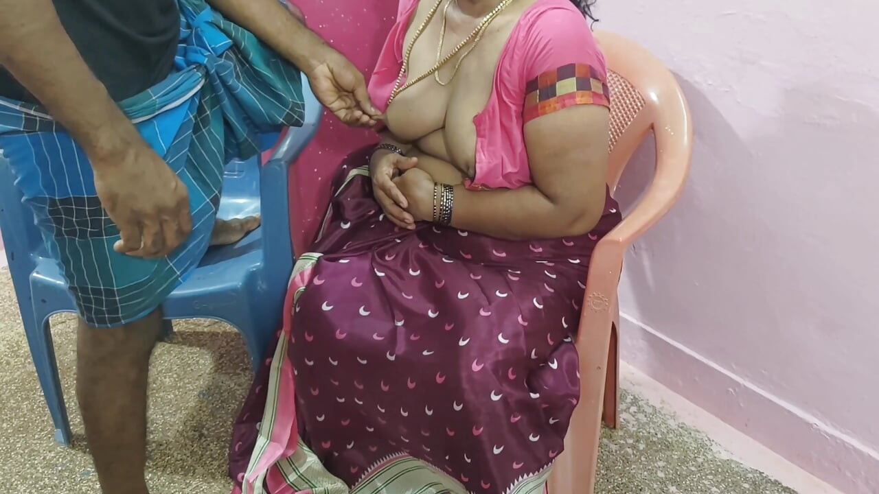 Amateur Desi Stepmom's Hardcore Chair Session with Her Thirsty Stepson - Rough Doggystyle & Creampie