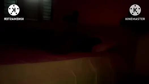 Bangalore Randi Lagi Asik Semalam Saksama Sama Pelanggan Besar Pria Kulit Hitam