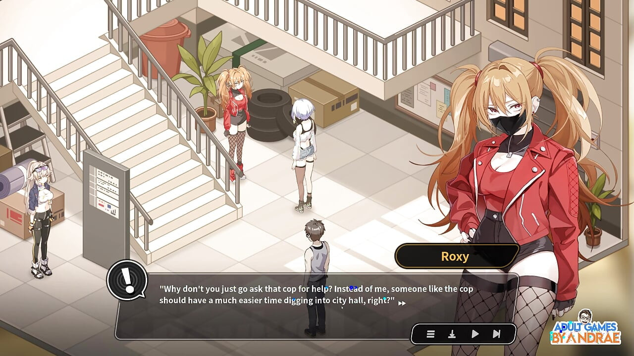 セックス、秘密、そして使い古されたテクノロジー ゲームプレイ パート10 - アイビーの性的ファンタジー ストリートカー内でのマスターベーション