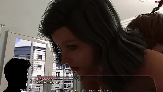 Haley Story No 18 - Йоханнес трахнул Адриану и Хейли одновременно