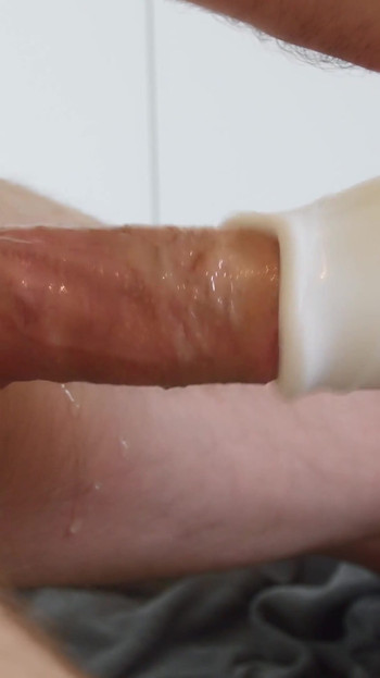 Must-share moment from "Automatic Rotating Male Masturbator Blow Job Cock Stroker Sex Toys by Sohimi, Hands free cumshot"