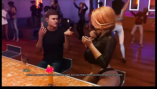 Şehvet akademisi #8: inanç bana masaj yaptı, Adelle kulüpte neredeyse çıplak