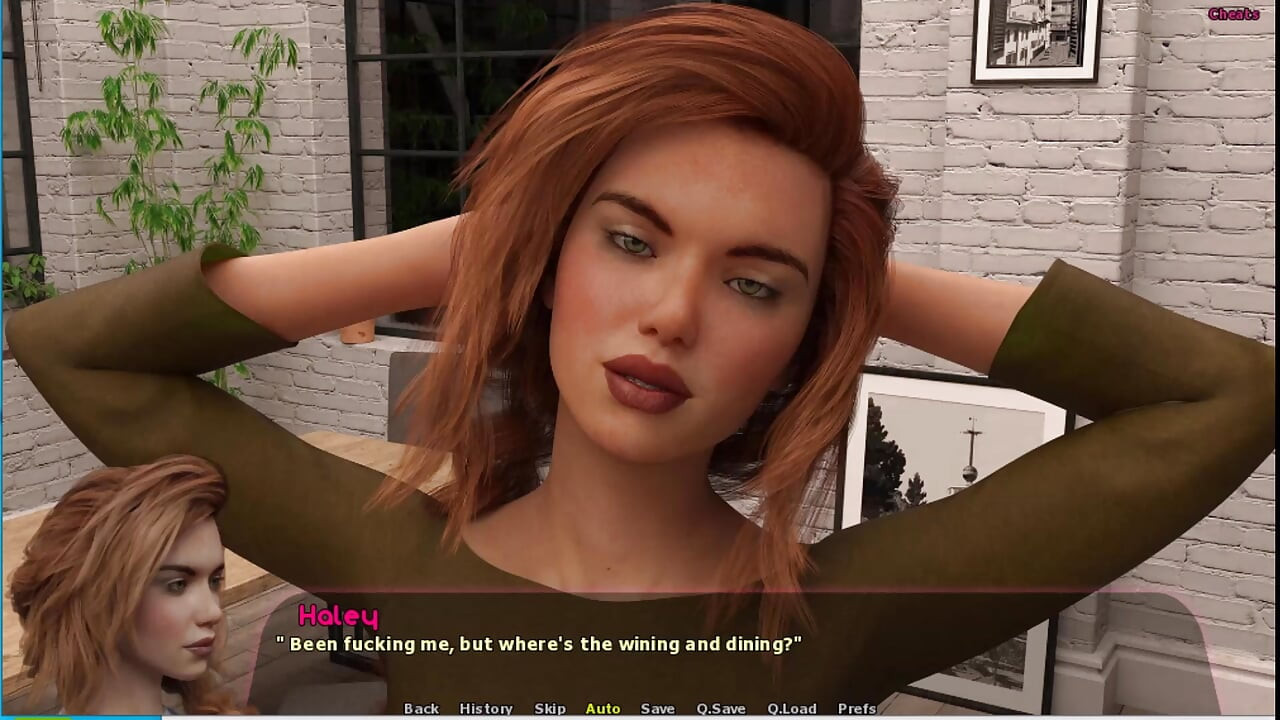 Haley Story #12 - Haley gave Johannes a blowjob. Hayley, Mr Andrew and Johannes went out and Johannes fucked Hayley hard
