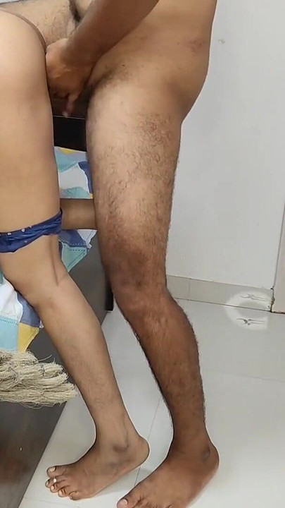 Emotional moment from "The house owner was naked and drying his dirt, the broom man was watching everything"