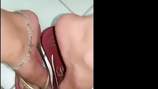 Göttin Kiffa und mrpine1 - footjob 41
