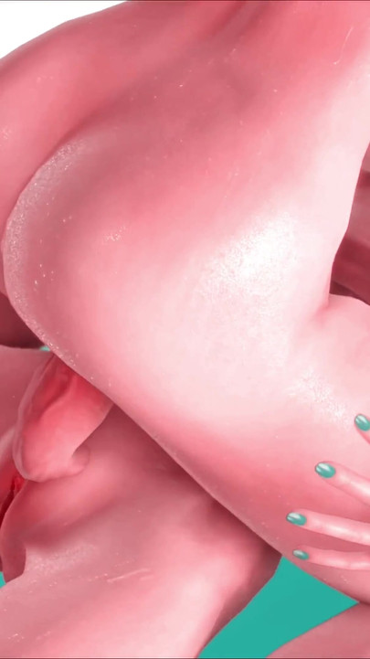 Spectacular moment from "Blondes and psychedelic sex (Part 6) Remastered - Animation"