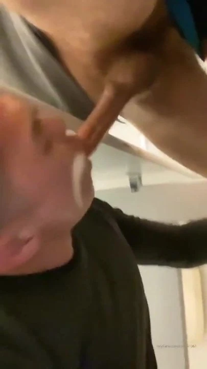 Playing in public bathroom