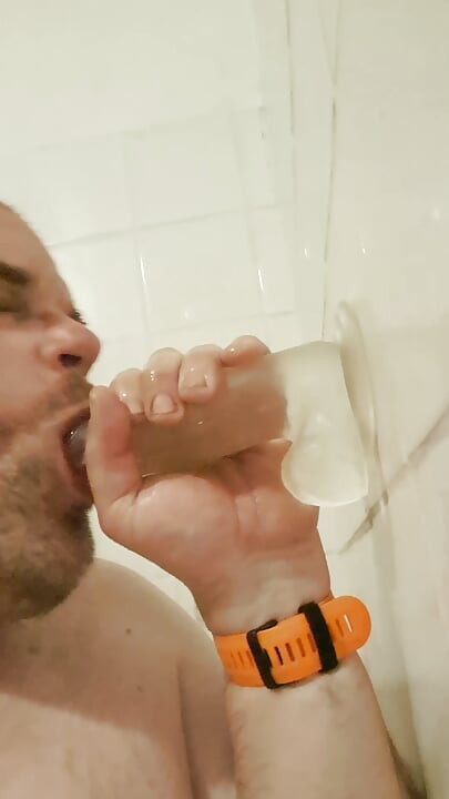 Deep, deep, deep in the throat