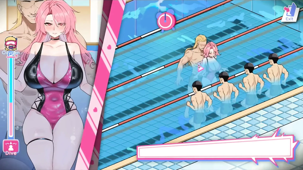 Hentai Game &ndash; Minami Hentai Gallery Scene Pool Sex - Lifeguard Holic