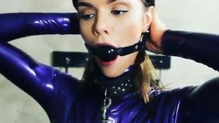 self gag latex