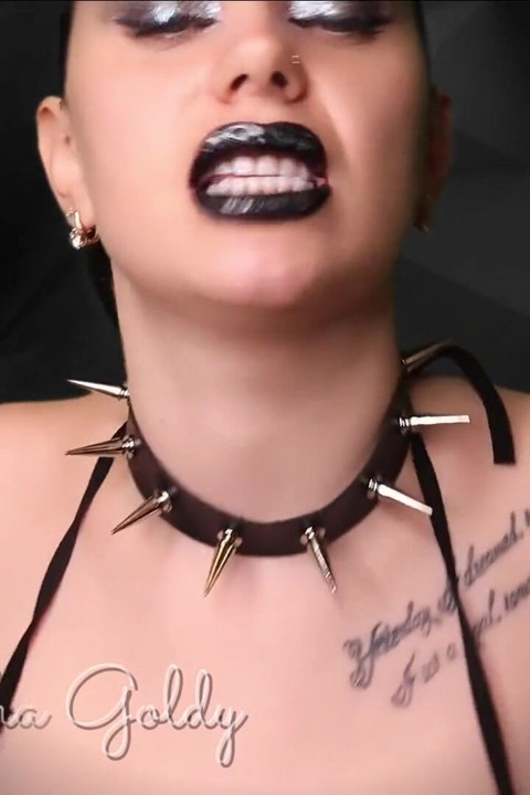 Drink my goddess's spit, loser, and cum while licking it off from the floor