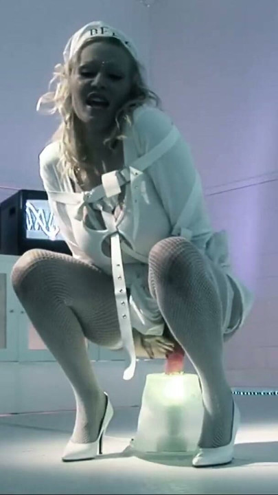 Busty blondie in a straightjacket has hot threesome with two doctors | Clip 2