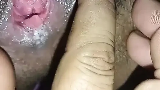 Stiefschwester muschimassage