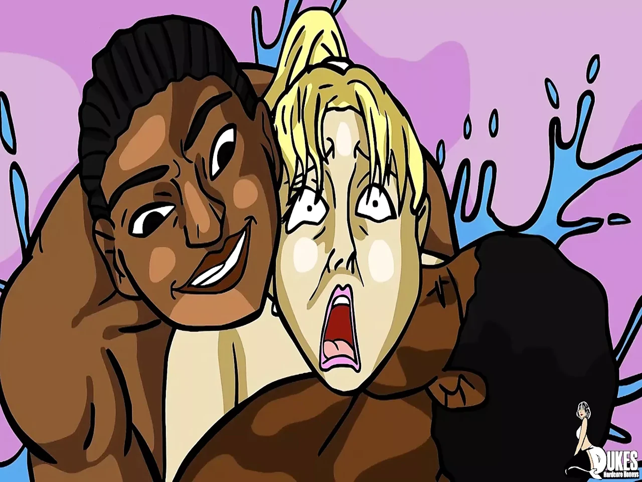 Horny Lebanese freaks take multiple long black BBC's
