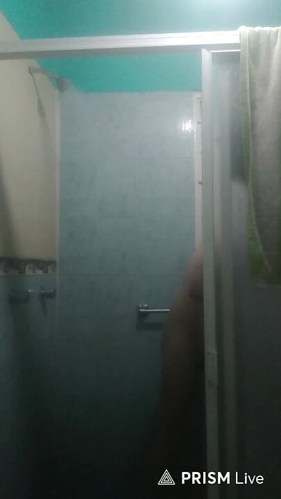 Man Showering