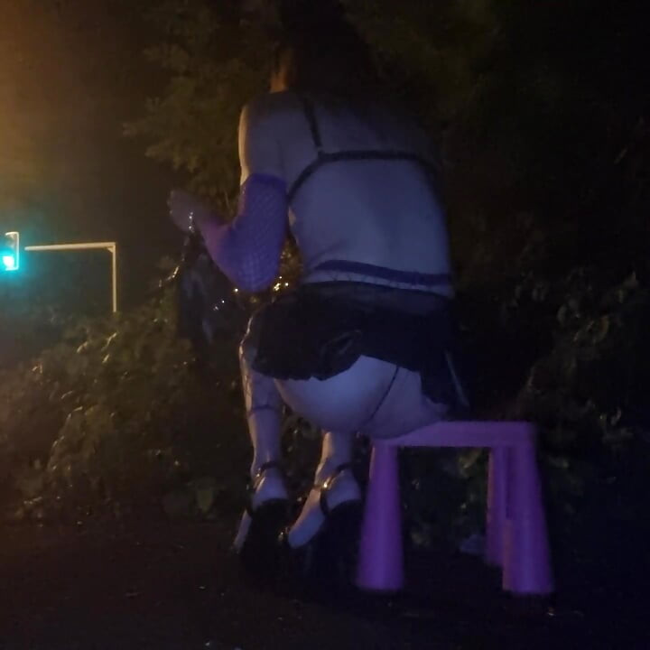 A Whore in a Mini-Skirt Ras du CuL, on the Edge of the🛣Nationale 7 in BRUNOy. 2H00 VaneSsaBiTCHx PariSChienneTrvprod⁹¹