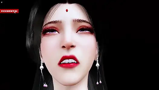 Büyük memeli 3 boyutlu baştan çıkarma: ötesinde kıvrımlı tanrıça kız - 3d animasyon hentai