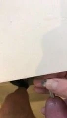 Sounding my dick