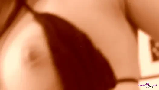 Milena santos si cewek hot rambut pirang dengan pantat bahenol lagi asik dientot habis-habisan sama kontol besar sampai matanya merem melek