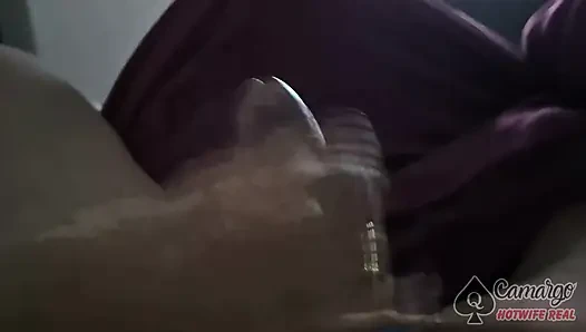 I MADE THE FAN CUM TWICE WITHOUT A CONDOM