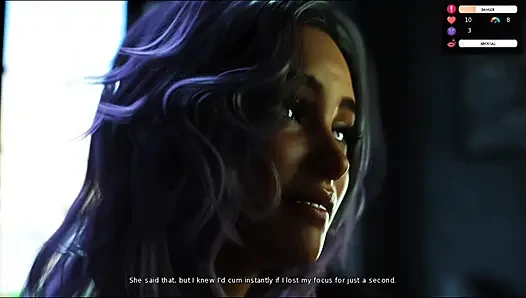 Private time with Julia very intense and highly intimate scenes.Game of hearts 1