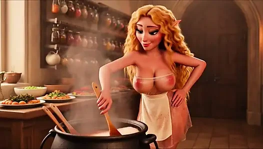 Чувственная Petunia Dursley Household Allure в эротической 3D-анимации