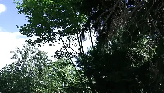 Big Natural Tits Exposed and Fucked Outdoors 5284