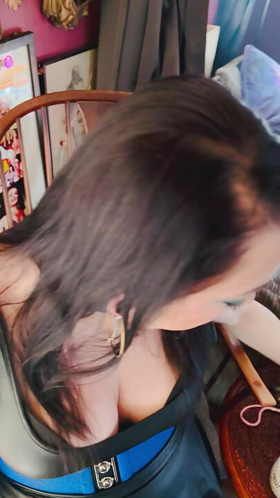 British Wife, Tina Snua, Smoking 2 Cigarettes At Once! Drifting Snap Inhales Smoker Smoke OMI OME