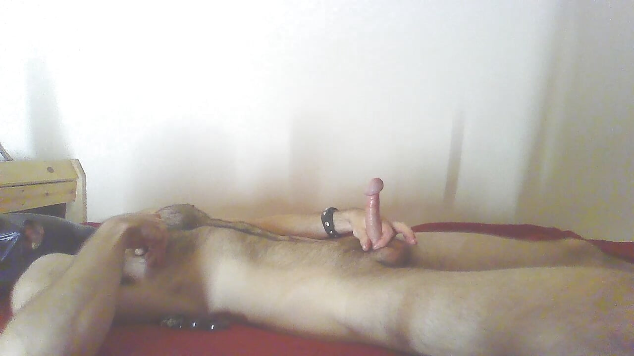 Masked  prostate and cock play .