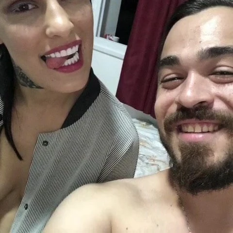 Με μερικές από τις τσούλες μου