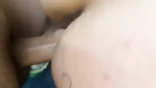 Schmutziger schwanz, arsch zu muschi