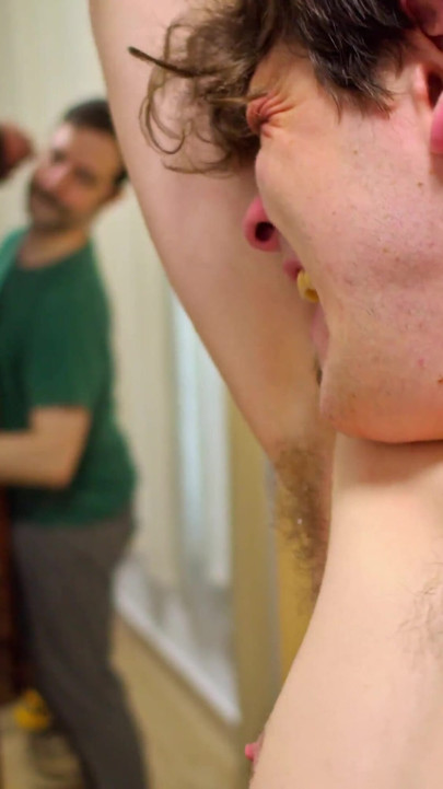 Youngster's Naked and Messy Session