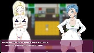 Android quest for the Balls - Dragon Ball parte 3 - Bulma e Android 18 por MissKitty2k